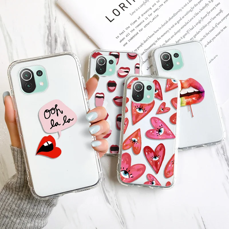 

Poco X3 Pro Case For Xiaomi Mi 11 Lite Funda Xiaomi Redmi Note 9 Pro 10S 7S 8T 9T 9S 10T 11i Clear Cover Poco F3 X3 NFC M3 Pro