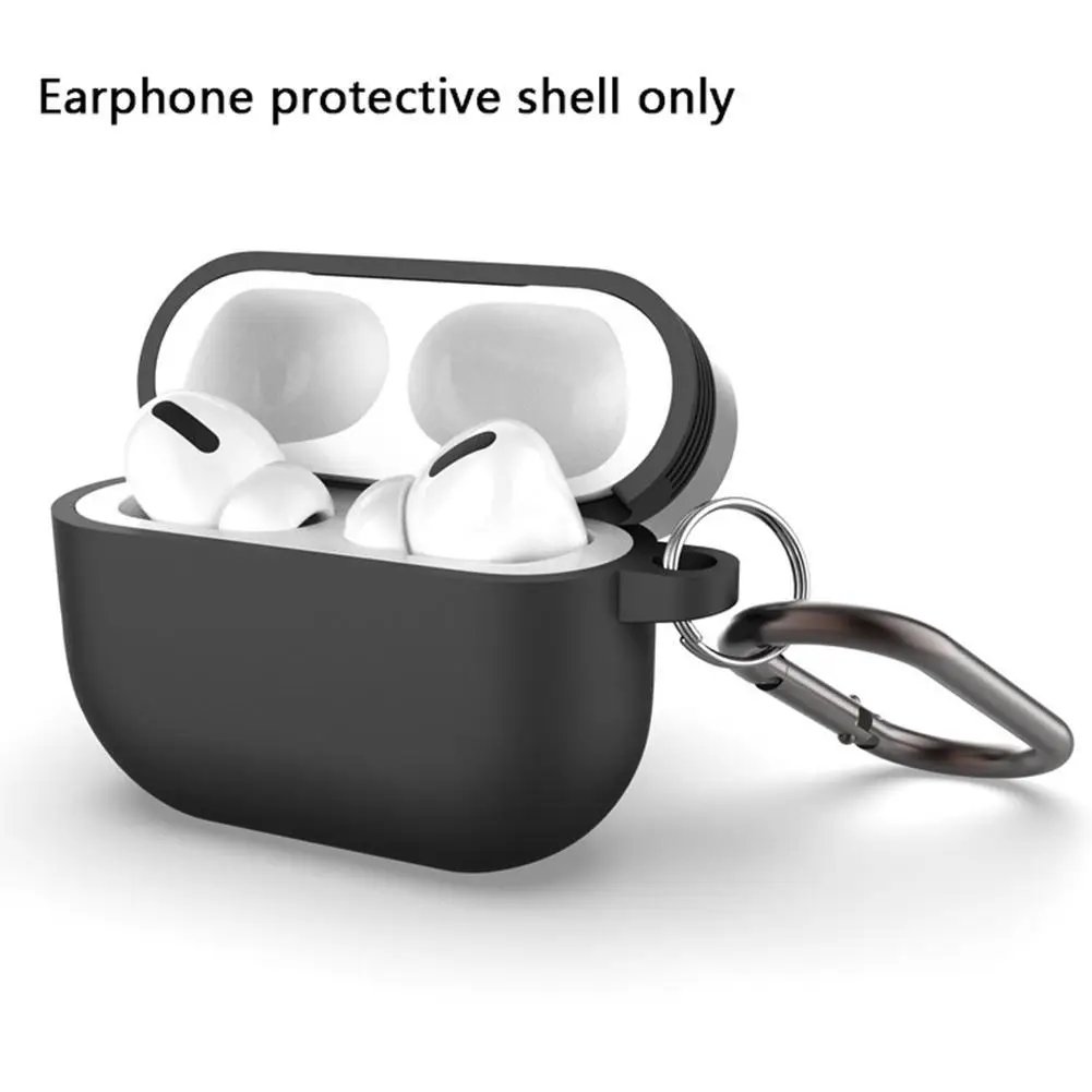 

For Apple Airpods Pro Case with Keychain Luxury Metal Pods Earphone Pods Protector Air Cover Funda Pro Air Accessories Airp O4M1