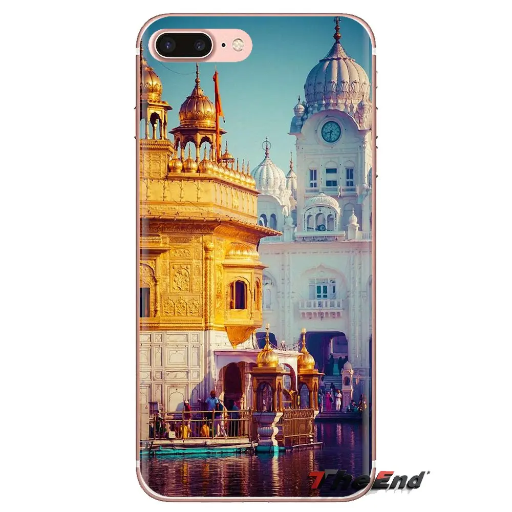 Amritsar Золотой темп Индия кожаный чехол для телефона huawei P Smart Y6 P8 P9 P10 Plus Nova P20 Lite Pro Mini