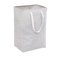 foldable dirty clothes hamper large sundries basket freestanding storage bag with long handles laundry basket