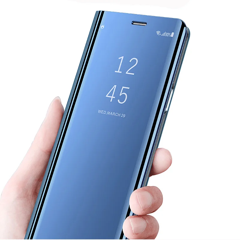 Чехол s умное зеркало сотовый Чехол для телефона чехол для samsung S10 E S9 S8 S7 S6 Edge Plus Note 10 8 9 5 4 A9 star lite C8 J2 Prime