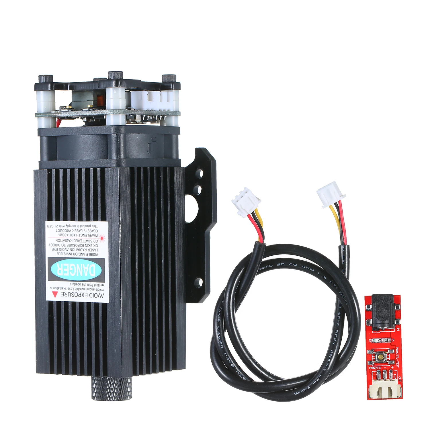 20 Вт лазерная головка лазерный модуль синего цвета с защитой от УФ светильник