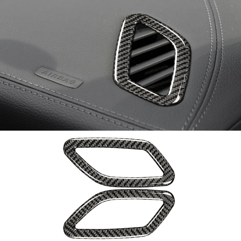 

Sticker Frame Trim Car Styling Carbon Fiber Control Decorative Strips for Mercedes Benz GLA a Class B Class 2015-2020
