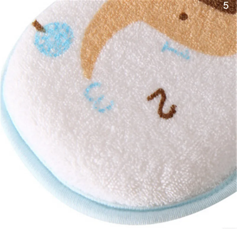 Accesorios de toalla para beb&eacute; reci&eacute;n nacido, esponja de ba&ntilde;o para frotar, cepillos de ba&ntilde;o para ni&ntilde;o, frotamiento de algod&oacute;n, lavado corporal-4