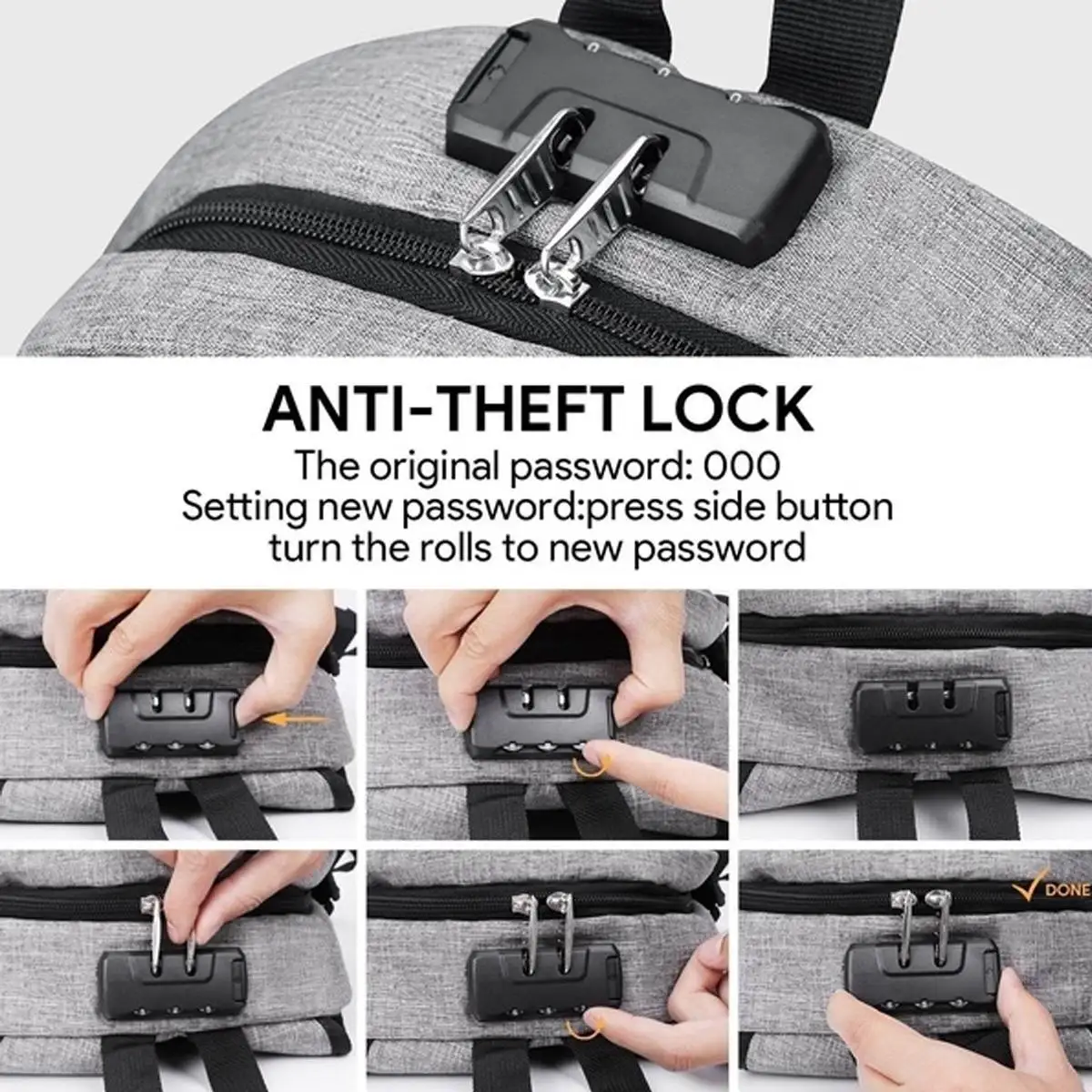 Рюкзак для ноутбука 17 3 дюйма вместительная водонепроницаемая сумка с USB-портом