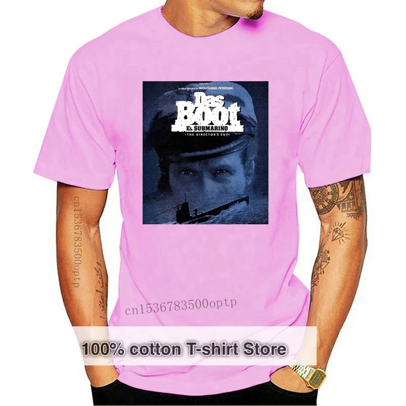 

DAS BOOT T SHIRT 1981 german u boat bluray cover tee SMALL MEDIUM LARGE or XL