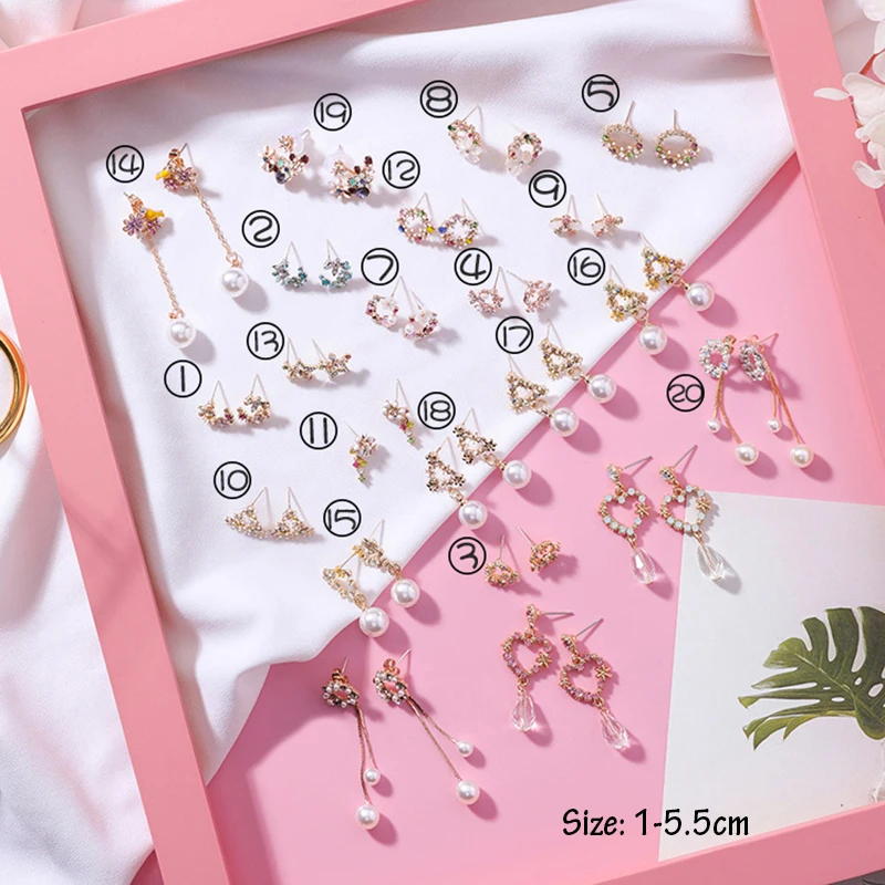 

Petals Sweet Ring Flowers Vintage Garland Earrings Special Fashion Sweet Earrings Fashion Earrings