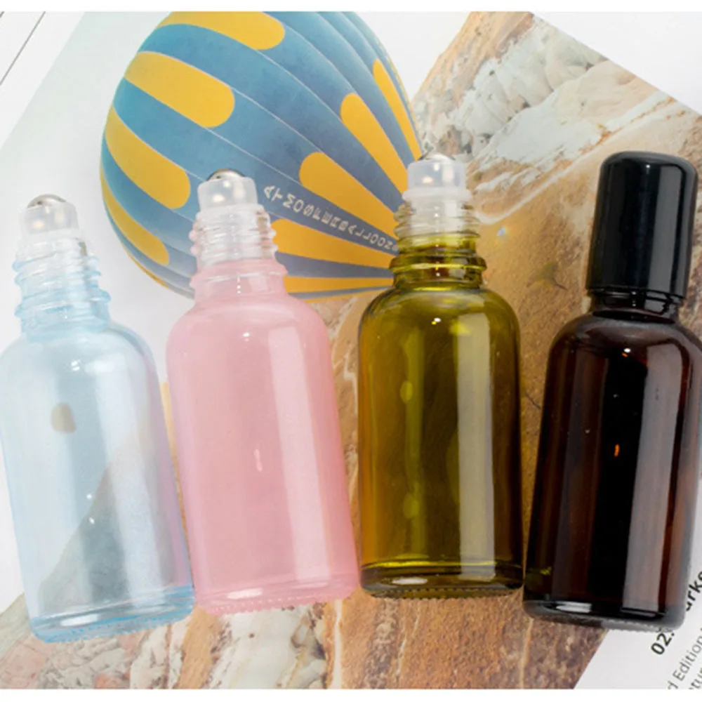 1 шт. скраб Буле Цвет эфирное масло флакон духов роликовые мяч толстый Стекло