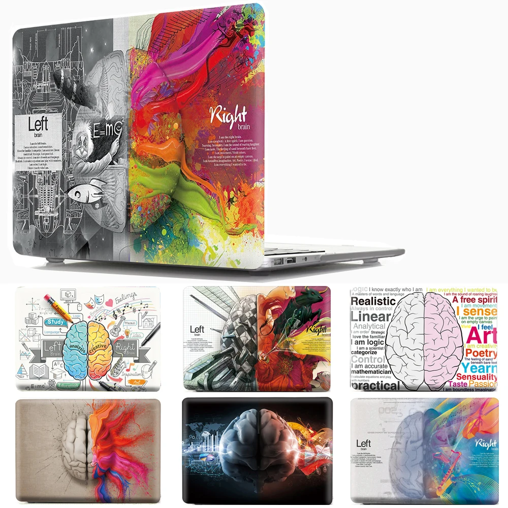 Защитный чехол с художественной печатью для Macbook Air 13 дюймов 11 Pro 15 16 12 Retina Touch Bar A1706