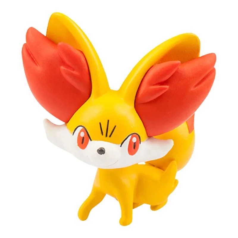 TAKARA TOMY Pokemon Cartoons Anime Figure Delphox Braixen Fennekin Pocket Monsters Action Figures Hand-made Model Toys Kids Gift | Игрушки и