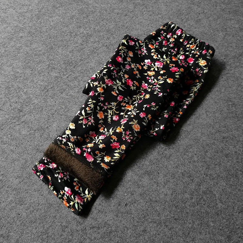 Одежда для маленьких девочек детские леггинсы осенне-зимние плотные теплые с