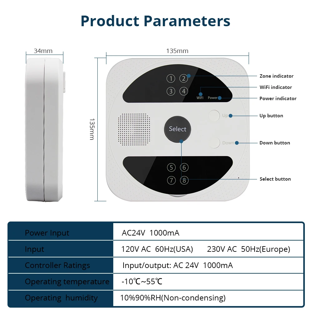 Умный ороситель для сада Tuya прибор управления поливом 8 зон Wi Fi таймер управление
