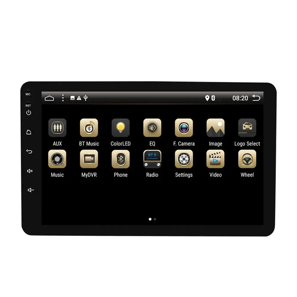 Автомобильная магнитола 8 дюймов Android 10 0 большой экран универсальный