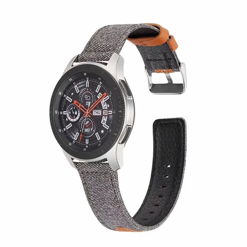 Тканевый ремешок для huawei watch GT 2 pro ремешок samsung galaxy watch 46 мм s3 браслет Ticwatch pro для amazfit 1 2s pace браслет