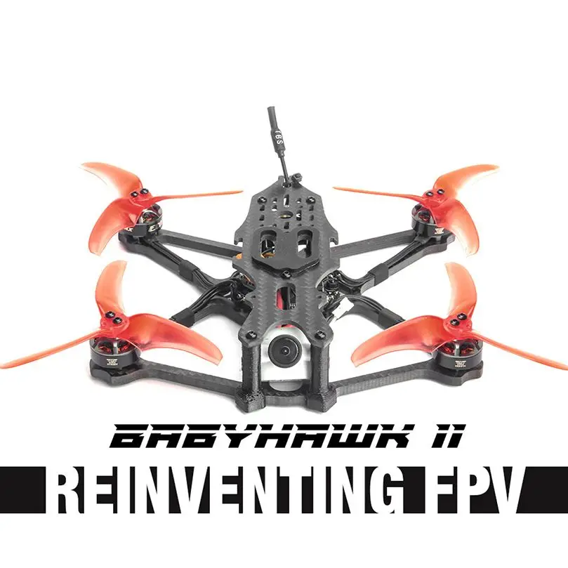 

Emax Babyhawk II Analog 3.5Inch ECO1404 3700KV F4 4in1 25A ESC TBS UNIFY PRO32 5G8 V1.1 RunCam Racer 5 FPV Racing Drone PNP/BNF