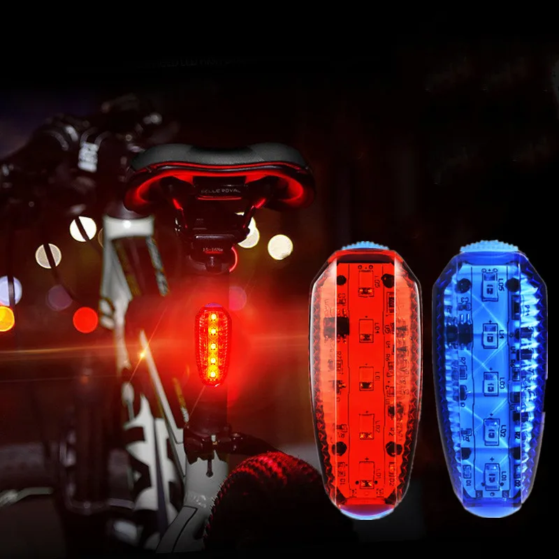 

LED Lamps 3 Flash Modes Motorcycle Universal Tail Warning Light Outdoor USB Rechargeable Waterproof Running Lights Accessories