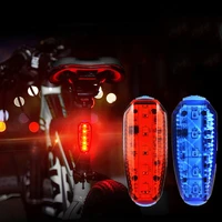 led lamps 3 flash modes motorcycle universal tail warning light outdoor usb rechargeable waterproof running lights accessories