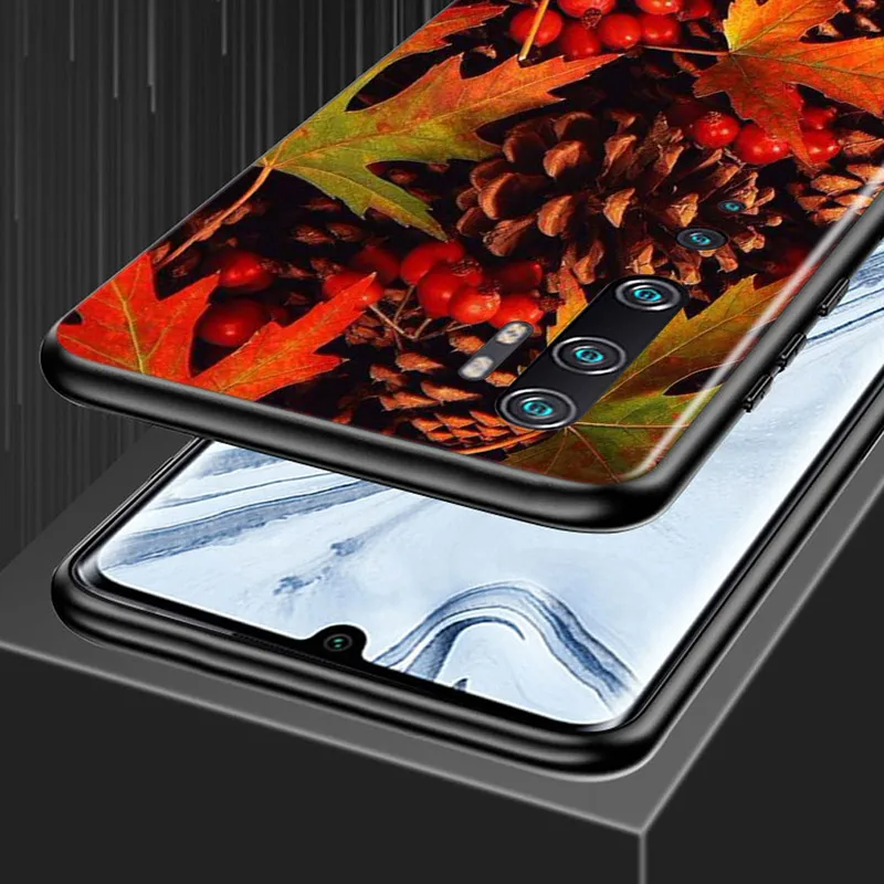 

Autumn Maple Leaves For Xiaomi Mi Note 10 Ultra 9T CC9 Poco X3 NFC M2 Pro 9 SE 8 6 5 A3 A2 A1 Lite Phone Case