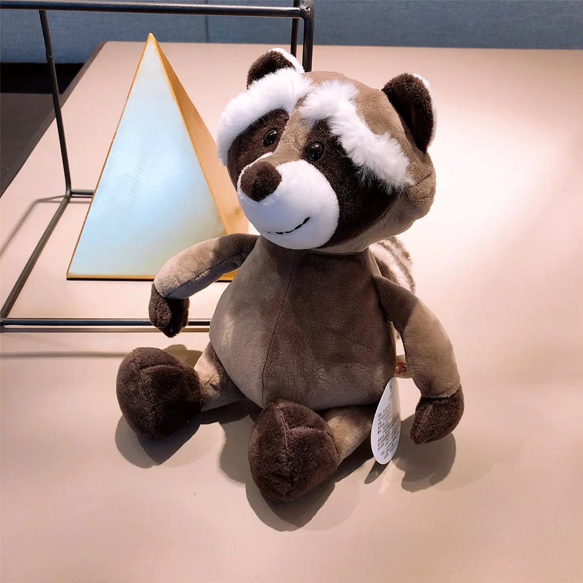 Милый слон енот жираф Лев плюшевые игрушки для детей и девочек подарок на день