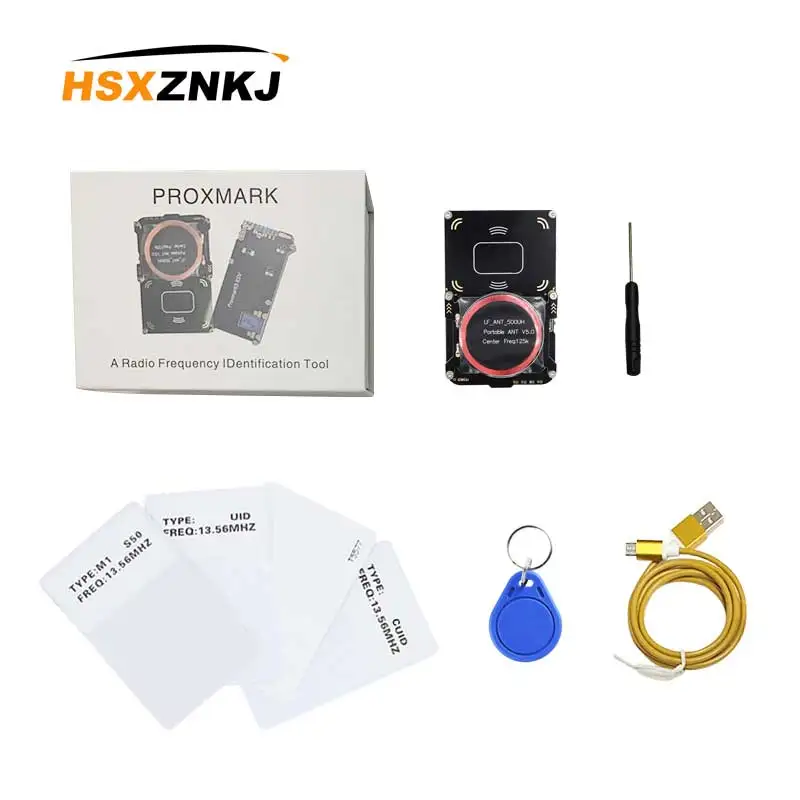 Версия RFID разработчика Proxmark3 + доступ к Хамелеону рандомный считыватель трещин