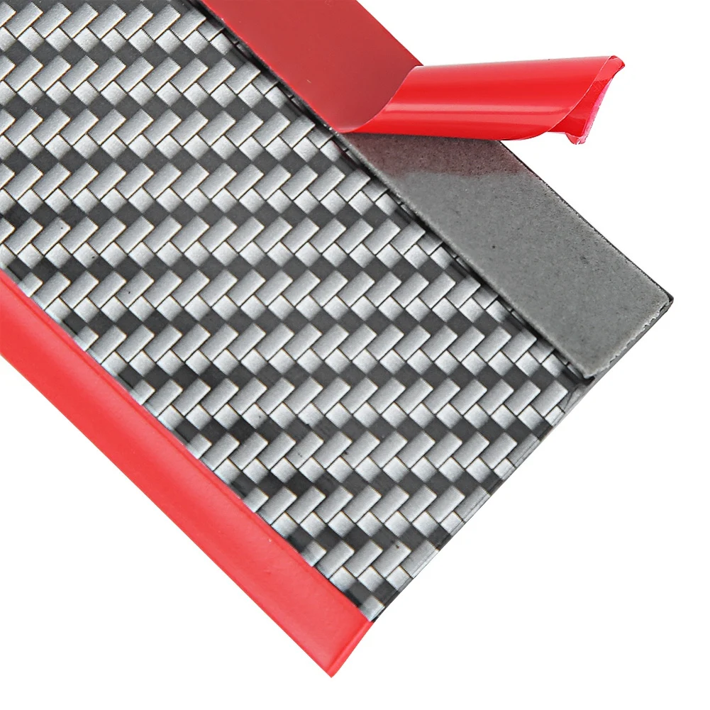 

Dual Color Carbon Fiber Car Anti Collision Strip Scratch Protection Car Decor