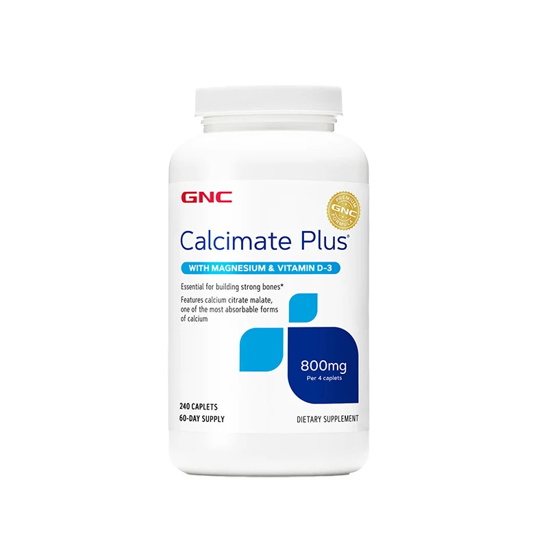 

Free shipping Calcimate Plus 800 mg 240 capsules With Magnesium & Vitamin D-3