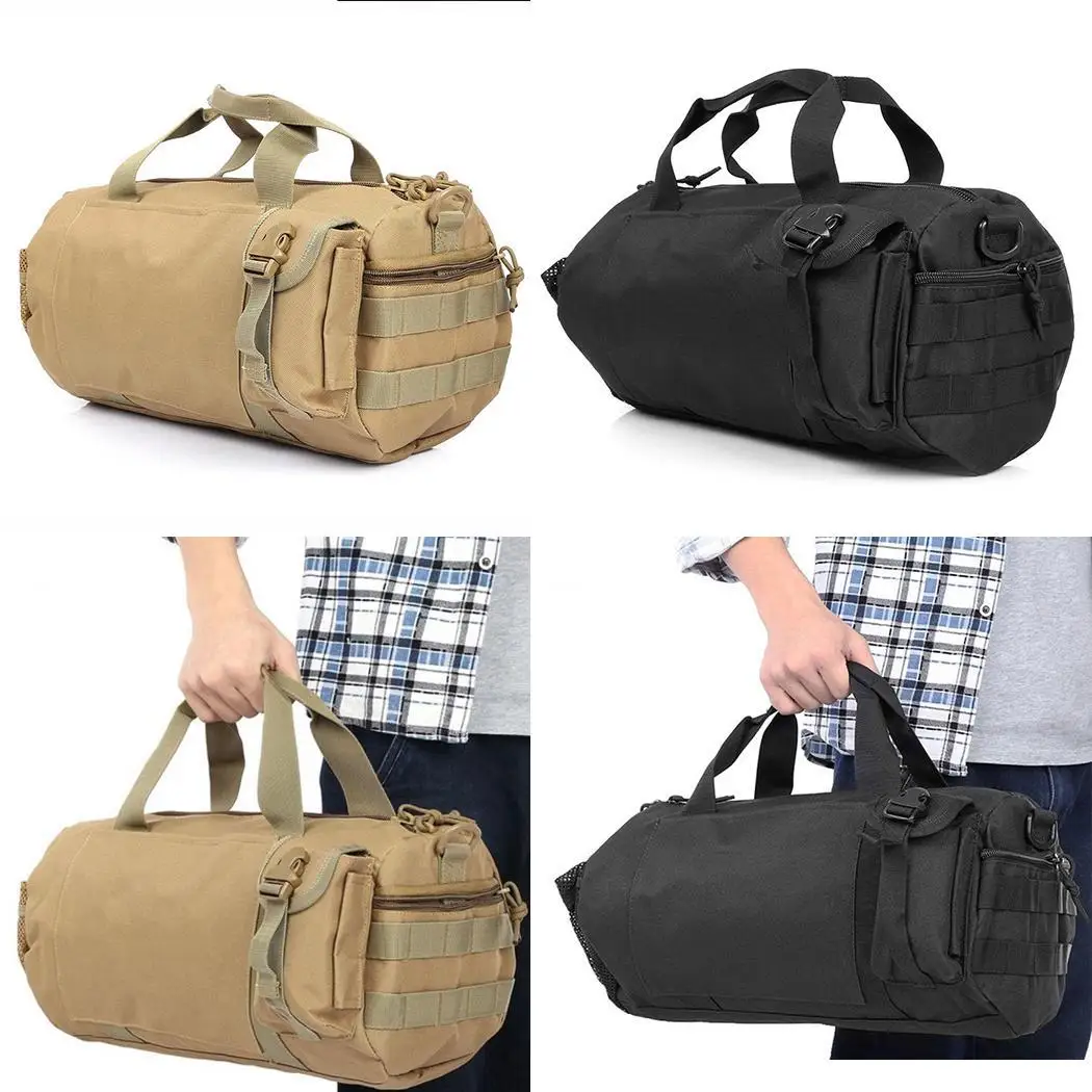 Unisex Mountaineering Bag Outdoor Sports Hiking Trekking Pack Bucket Shape Backpack Oxford Cloth Portable Handbag Shoulder Bags | Спорт и