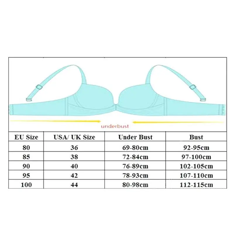

Color Beauty Back Smoothing Jacquard Bra Cotton Big For Women Top Plump Bras Cup Underwear B8G0
