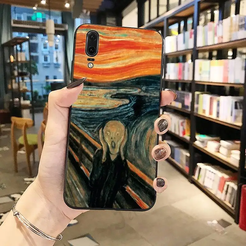 

Retro van gogh painting art Phone Case For Huawei honor Mate P 10 20 30 40 Pro 10i 9 10 20 8 x Lite