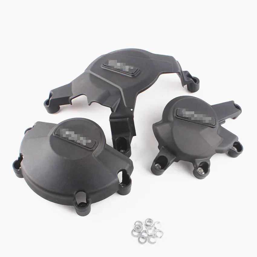 GBRacing для Honda CBR600RR 2007 2008 Двигатель статора кривошипный чехол крышка набор черный Краш Pad слайдер протектор