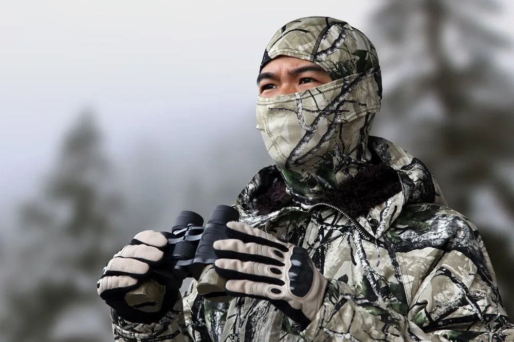 Новая эластичная тактическая маска с капюшоном быстросохнущая для охоты лица