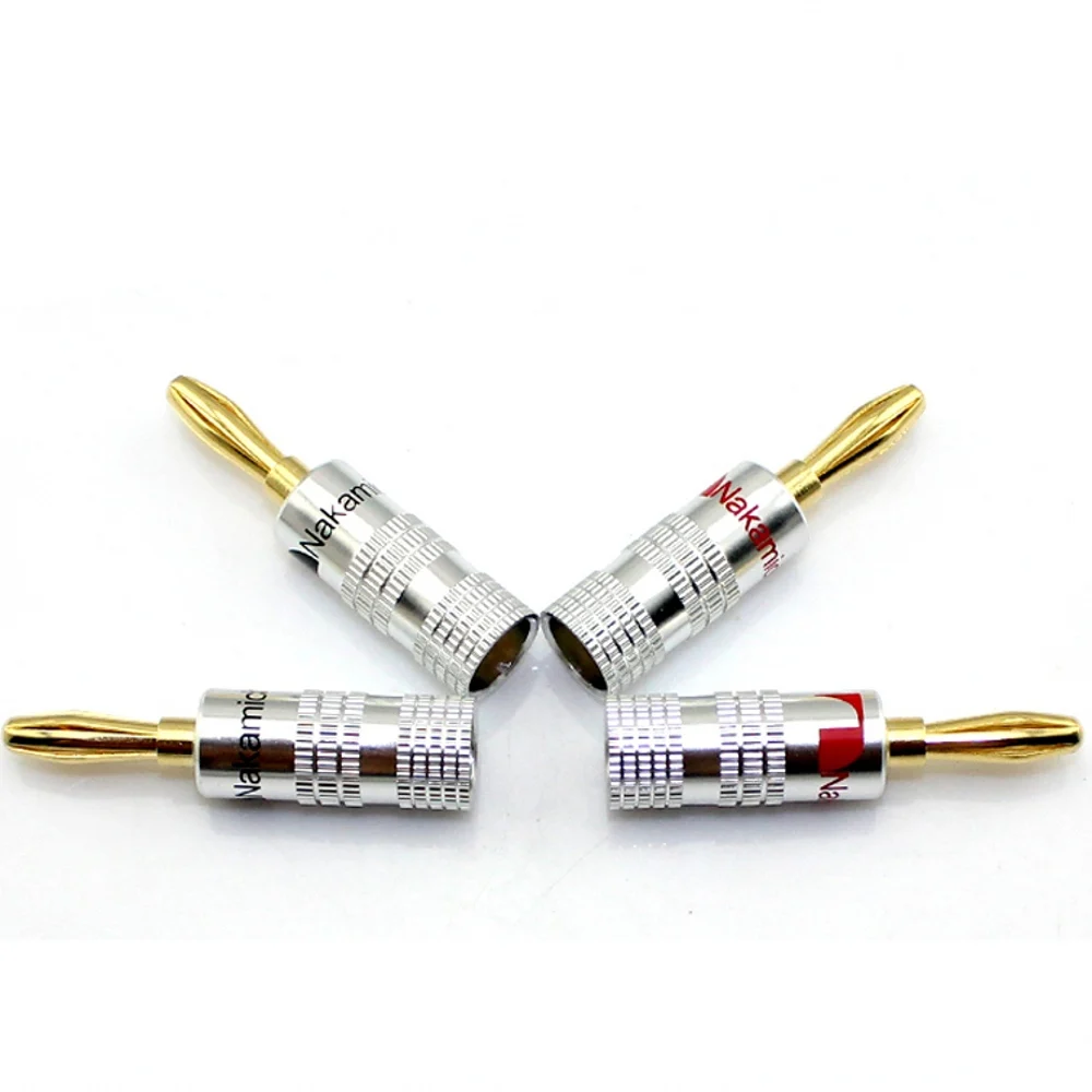 Четыре Пуля банан разъем s 4 мм аудио усилитель мощности терминал рога кабель