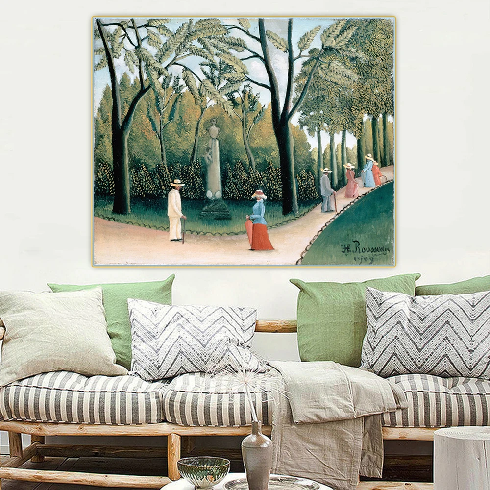 Художественная живопись на холсте Люксембург Памятник хопина | Живопись и