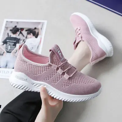 

mesh shoes female students spring and summer new women's shoes Korean version of the tide small white shoes breathable net shoes