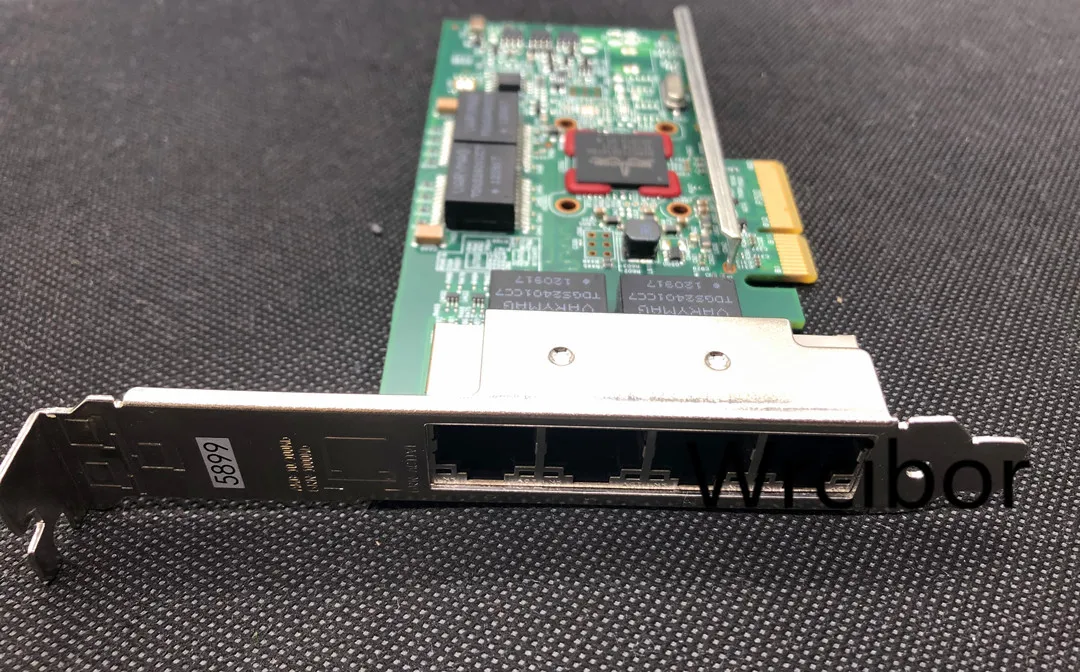 Broadcom BCM95719A1904G BCM5719A1KFBG BCM5719 DELL TMGR6 74Y4064 IBM KH08P 0KH08P четырехпортовая сетевая карта PCIe