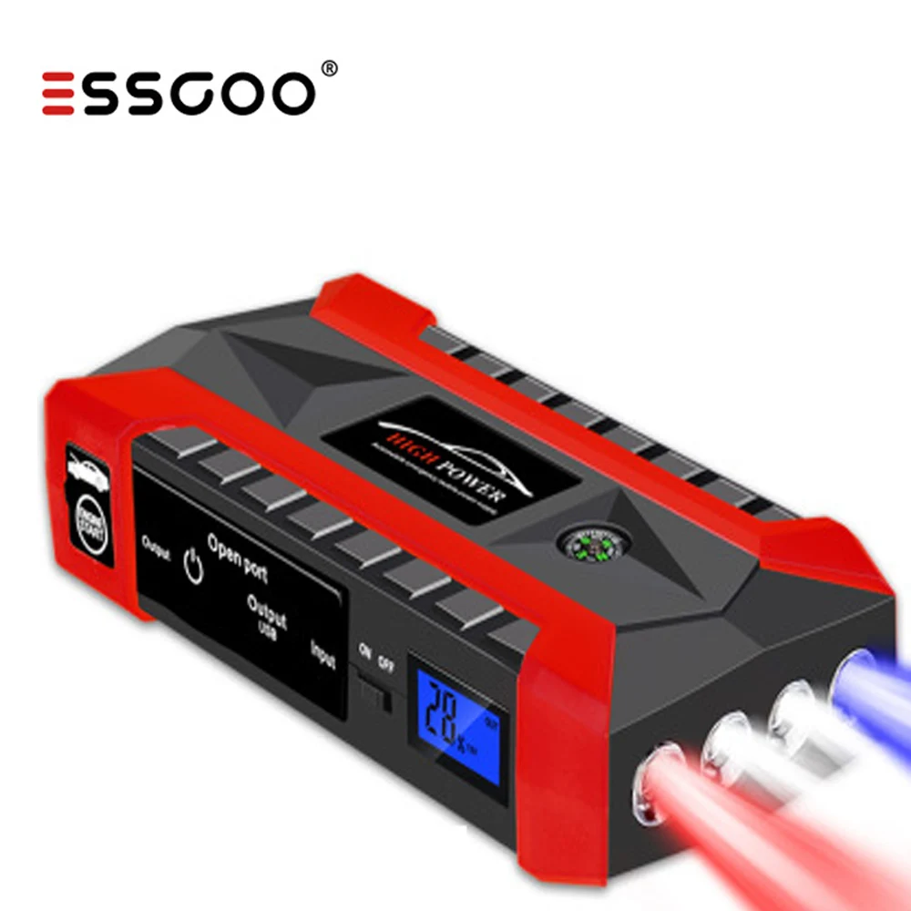 20000 мА/ч 4USB 12V автомобиль скачок стартер Портативный Многофункциональный Авто