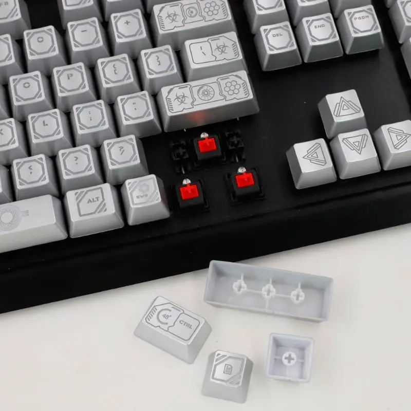 RGB 104 Keycaps ANSI макет OEM ABS Shot Keycap с подсветкой для Corsair K70 K65 K95|Клавиатуры| |