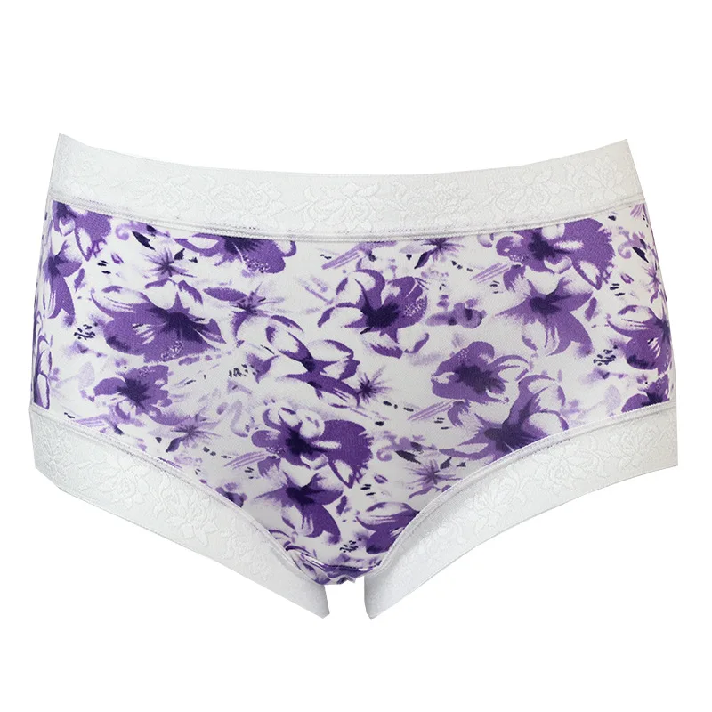 Женские трусики из 100% чистого шелка женские бесшовные кружевные сексуальные для