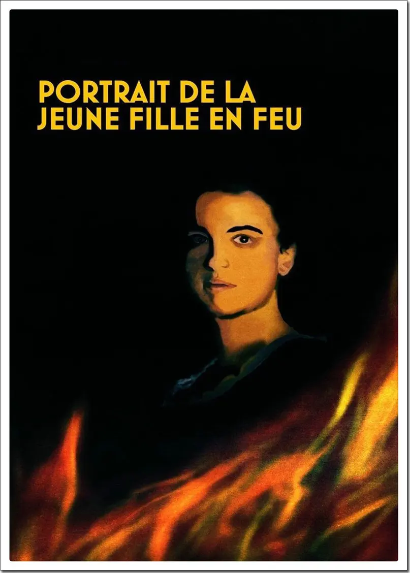 HD живопись Франция мойв портрет Alady On Fire пленка девушка плакат леди лесбийское