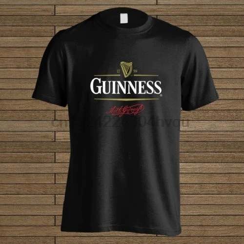 Newest Guinness Beer Vintage Logo New Mens T-Shirt Women Tshirt
