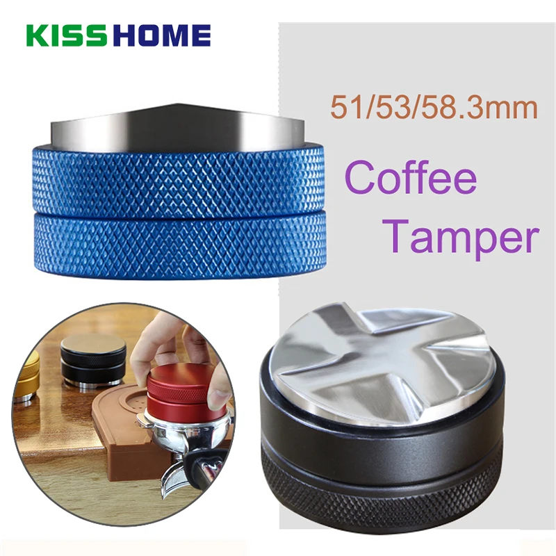 Выпуклый Регулируемый Темпер для кофе эспрессо 304 дюйма нержавеющая сталь