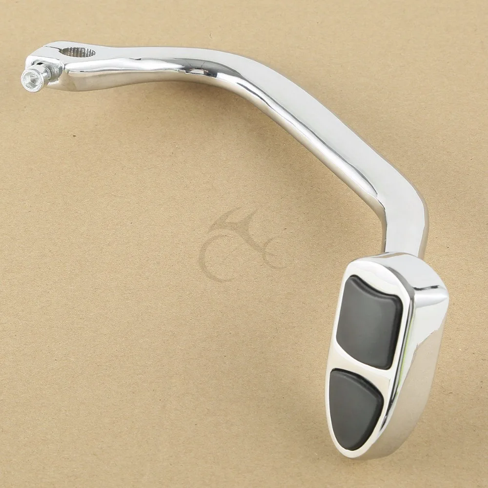 

Motorcycle Chrome Black Brake Lever Pedal For Honda Goldwing GL1800 & F6B 01-17 16 Valkyrie 14-15