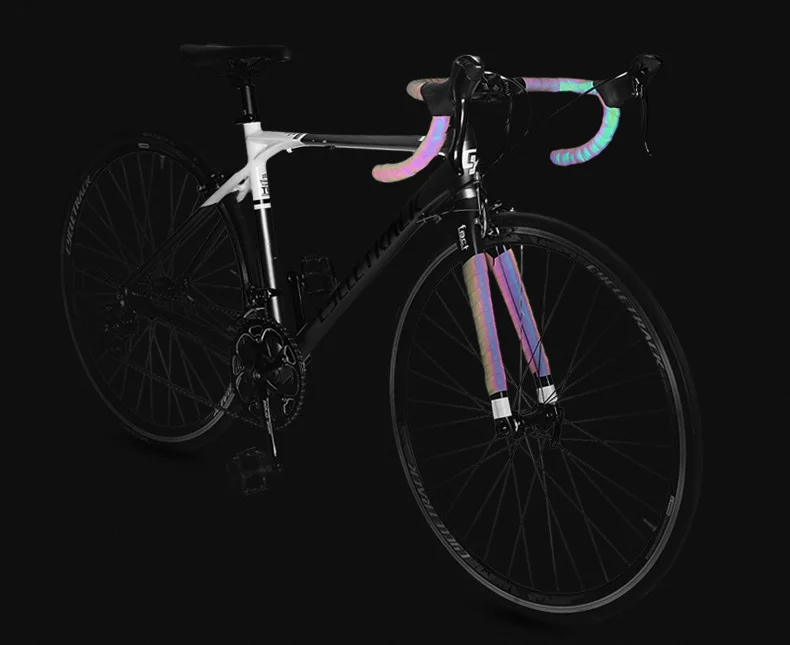 Светоотражающая лента для руля велосипеда многоцветная сменная езды на