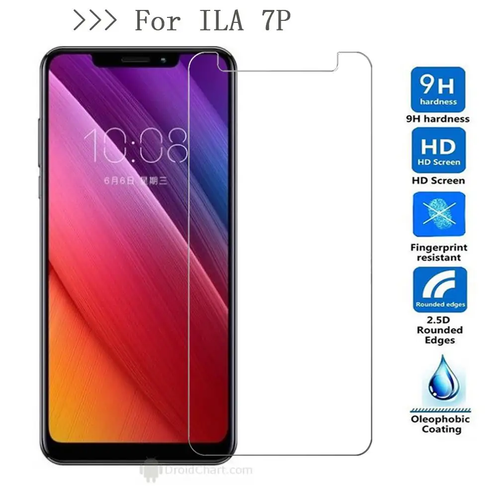 iLA 7P Для iLA S1 King Kong 8X 7R X2 взрывозащищенный Защитный протектор экрана для iLA X1 7P 7S R1 Шелковый смартфон закаленное стекло - Цвет: iLA 7P