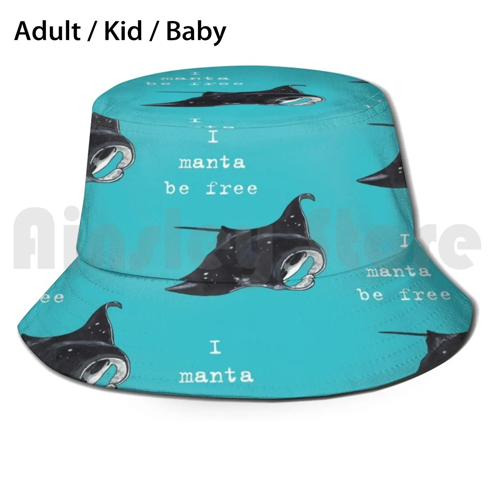 

Серия Manta Ray-Animal, Солнцезащитная складная шляпа с защитой от УФ лучей, рыбы, моря, океана, черных животных, зоопарк, шуточная Комедия
