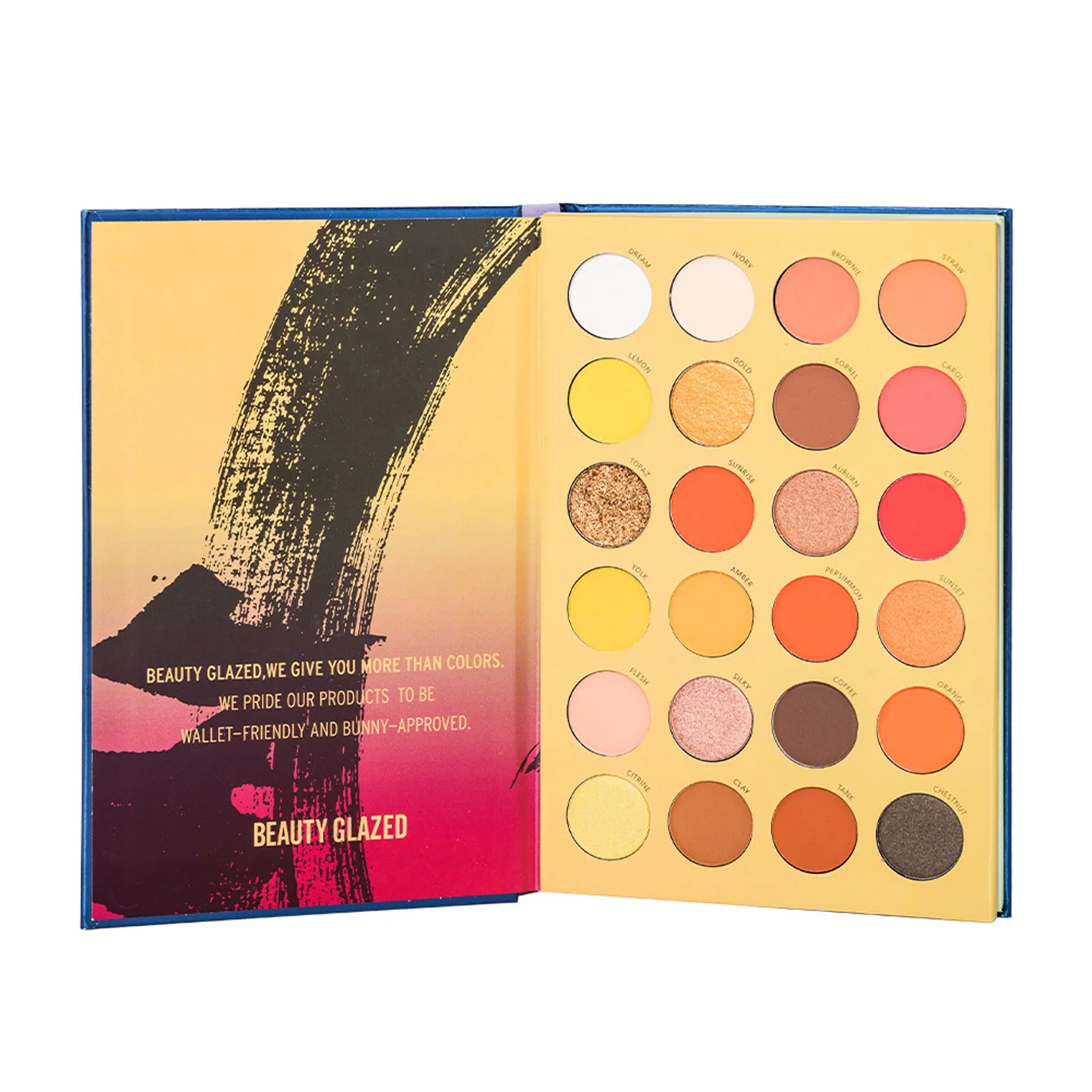 

72 Color Eyeshadow Palette 3-layer Book Style Colorful Highlighter Shimmer Eyeshadow Makeup Glitter Pallete For Women Girls