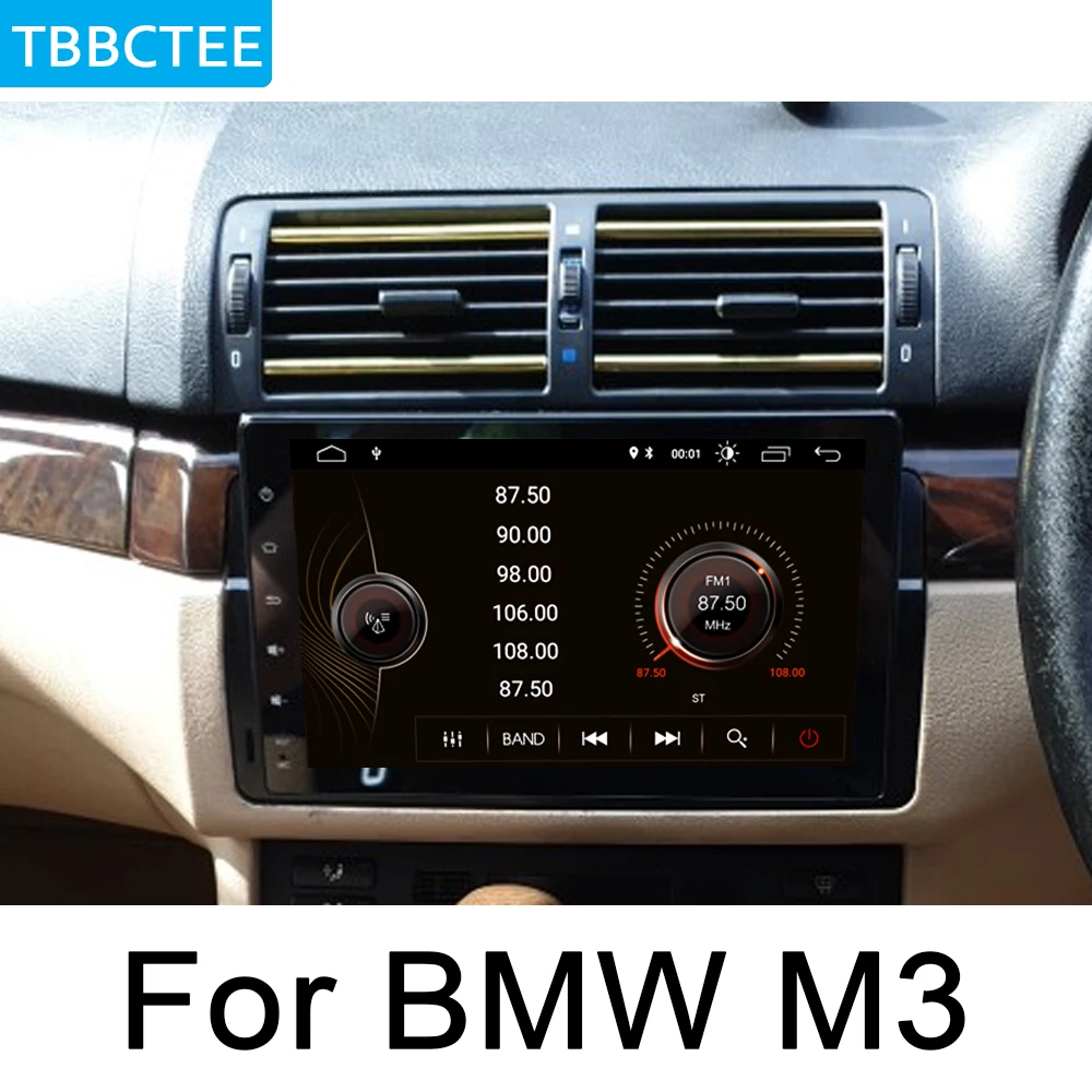 Автомобильный GPS плеер стерео аудио навигация Мультимедиа Android для BMW M3 1998 ~ 2006 4G