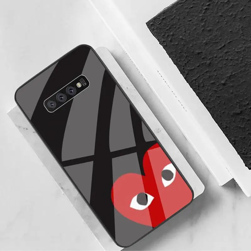 

Street Trend Brand Phone Case Tempered Glass For Samsung S6 7 8 9 10 20 Plus Ultra Note8 9 10 10pro P-PLAY