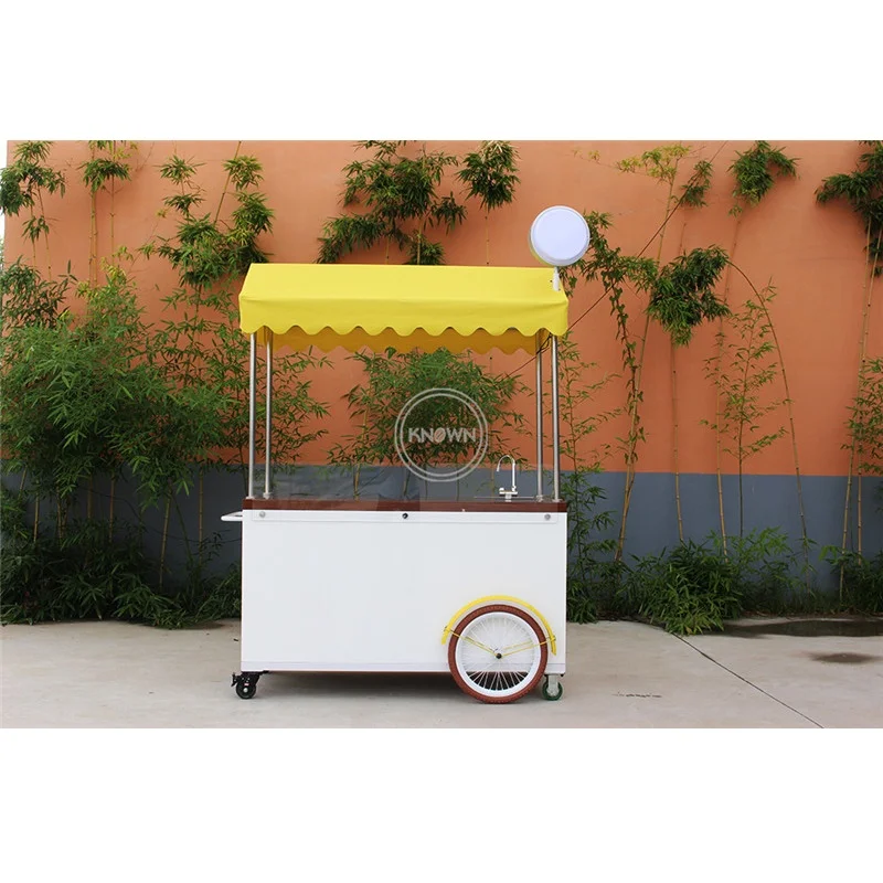 Hot sale multifunction free shipping pedal adult colorful coffee food cart mobile bar small shop store | Бытовая техника