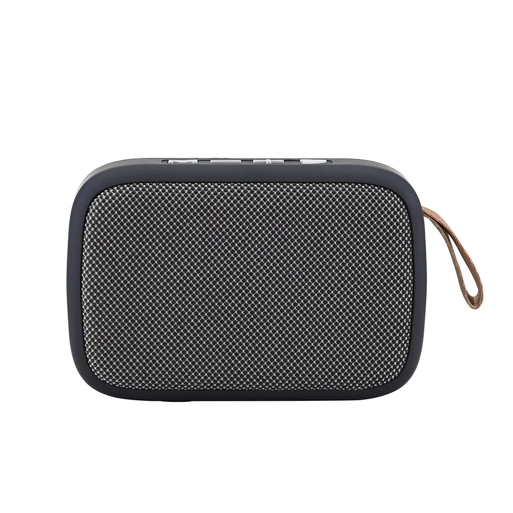 Серый Прямая поставка новейший портативный беспроводной Bluetooth стерео SD карта FM Динамик для смартфона планшета Lapt Лидер продаж высокое качество - Цвет: Серый